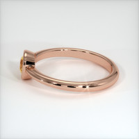 0.61 Ct. Sapphire Ring, 14K Rose Gold 4